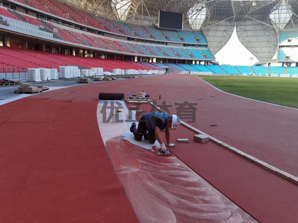 八宿预制型橡胶跑道每平方米的价格